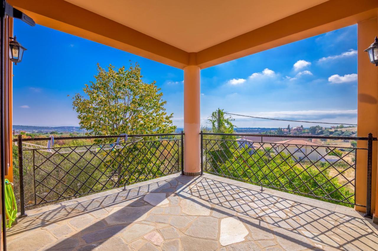 Luxurious Villa With Gorgeous View And Bbq Aleksandropolis Zewnętrze zdjęcie