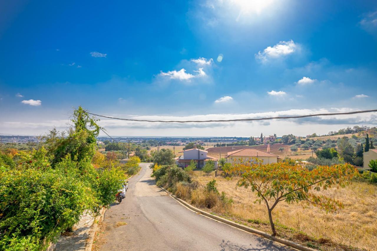 Luxurious Villa With Gorgeous View And Bbq Aleksandropolis Zewnętrze zdjęcie