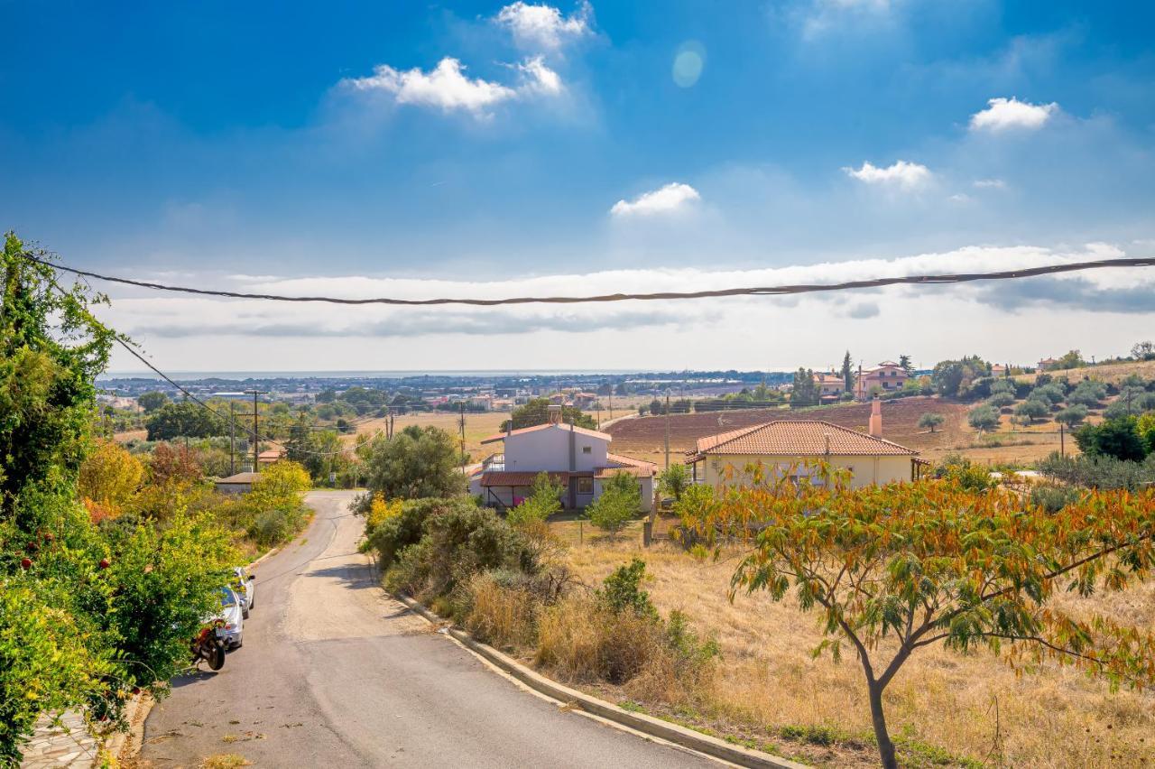 Luxurious Villa With Gorgeous View And Bbq Aleksandropolis Zewnętrze zdjęcie