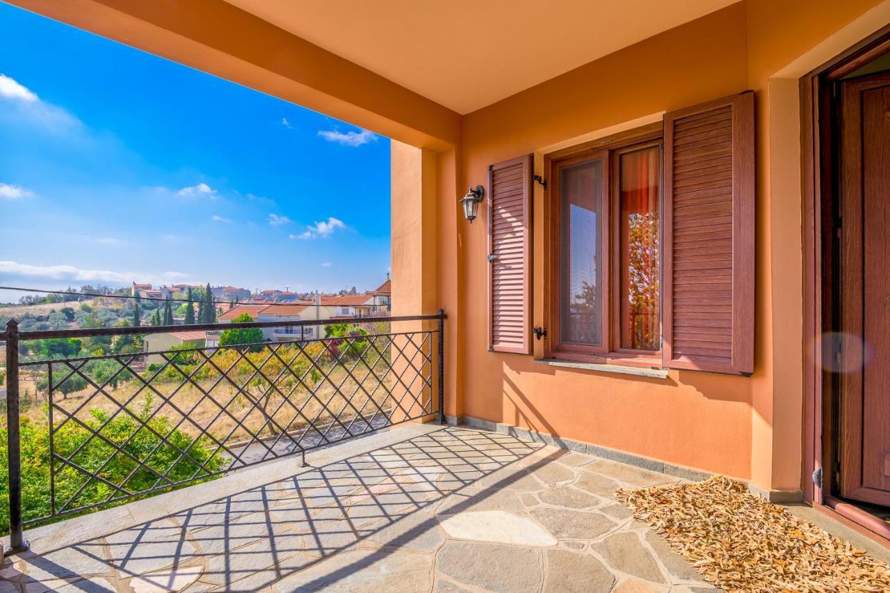 Luxurious Villa With Gorgeous View And Bbq Aleksandropolis Zewnętrze zdjęcie